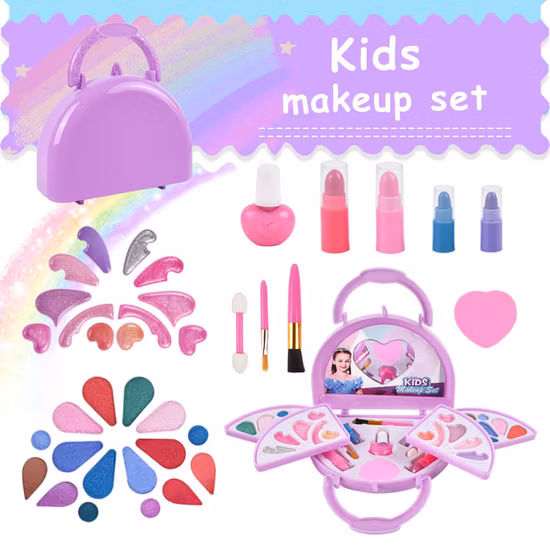 Stylish Kids Makeup Bag Set for Baby′s Cosmetic Essentials 