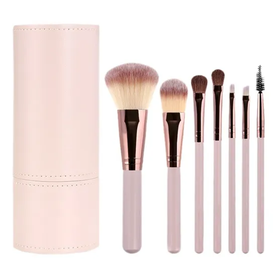 Klassisches Make-up-Pinsel-Set, 12-teilig, für Damen, Make-up, weiches Kunsthaar, Kosmetik-Tools, rosa Make-up-Pinsel-Set