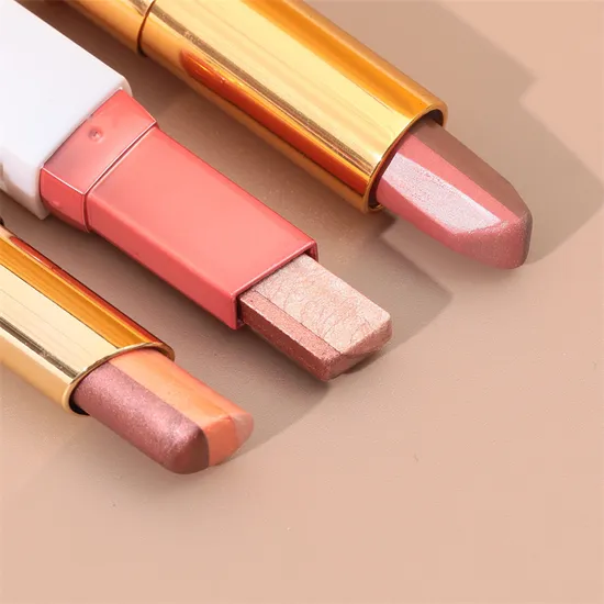 Großhandel Pigmentiert Einfach zu Swatch Faul Bequem Machen up für Drei in Einem Lidschatten Aufkleber