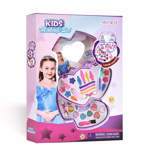 Fun and Colorful Kids Makeup Set for Creative Girls 
