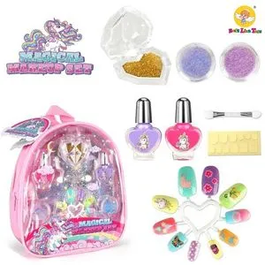 Mädchen Geburtstagsgeschenk DIY Kinder Rollenspiel Spielzeug Lustiges Make-up Beauty Set mit reichen Designs