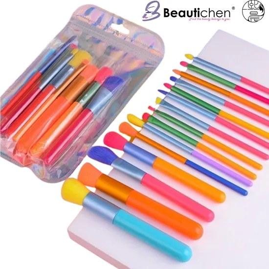 Beautichen 15-teiliges Macaron-Make-up-Pinselset