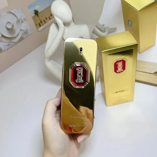 Parfums 1 Million Cologne Royal Essence Golden Man Elixir Parfum Langanhaltende Düfte für Männer Frauen Herren-Deodorant Weihrauch 100 ml